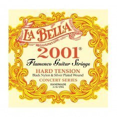 Струни для класичної гітари La Bella 2001 Flamenco Hard Tension